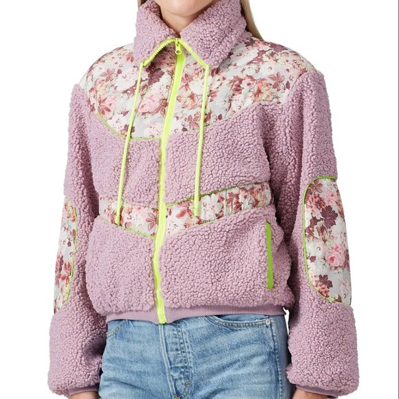 For Love And Lemons Jackets & Blazers - FOR LOVE AND LEMONS Sloane Faux Shearling Jacket Size XS